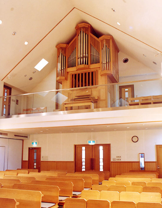 日本バプテスト・相模中央キリスト教会　2004年建造